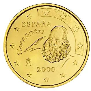 Spanien 50 Cent Munze 00 Euro Muenzen Tv Der Online Euromunzen Katalog