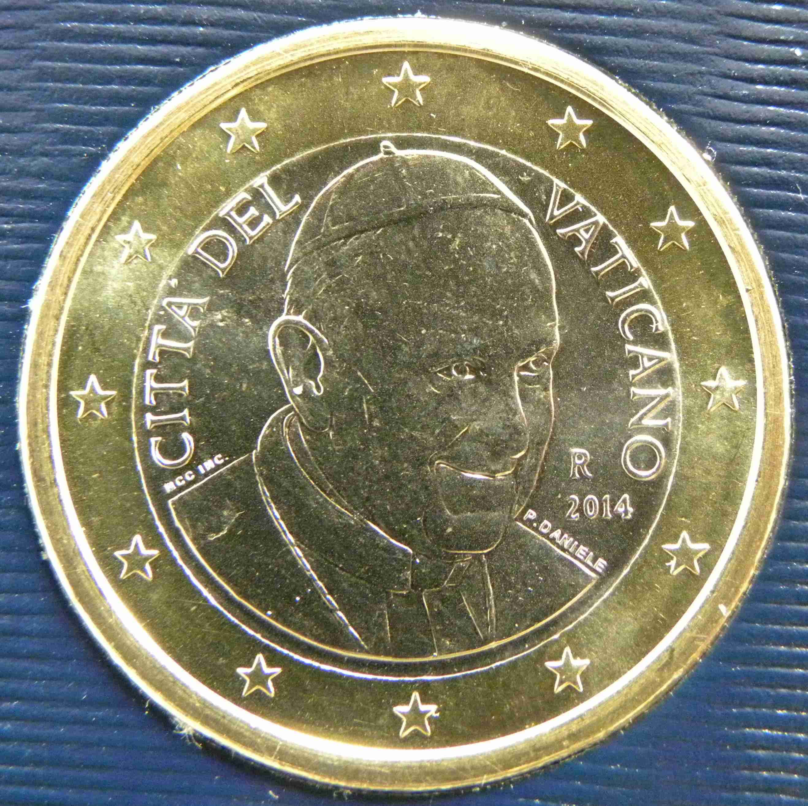Vatikan 1 Euro Münze 2014 - euro-muenzen.tv - Der Online Euromünzen Katalog