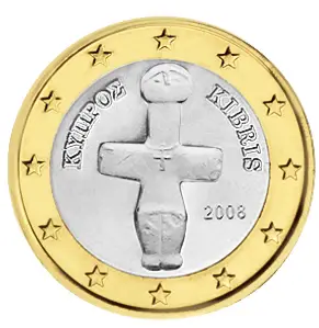 1 Euro Zypern 2008 Wert