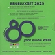 BeNeLux Euromünzen Kursmünzensatz 2025 - 80 Jahre auf dem weg zu Frieden und Freiheit - © Coinf
