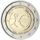 Belgien 2 Euro Münze - 10 Jahre Euro - 10 Jahre Währungsunion 2009