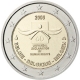 Belgien 2 Euro Münze - 60. Jahrestag der Verkündung der Menschenrechte 2008 - © European Central Bank