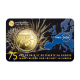 Belgien 2,50 Euro Münze - 75 Jahre Frieden und Freiheit in Europa 2020 - Coincard - Französische Version - © Holland-Coin-Card