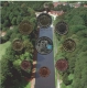 Belgien Euro Münzen Kursmünzensatz 2007 - UNESCO WELTKULTURERBE - Zentrumskanal mit Farbmedaille