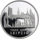 Deutschland 10 Euro Sondermünze 1000 Jahre Leipzig 2015 - Stempelglanz - © Zafira