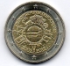 Deutschland 2 Euro Münze - 10 Jahre Euro-Bargeld 2012 - G - Karlsruhe -  © hgdomke
