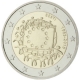 Estland 2 Euro Münze - 30 Jahre Europaflagge 2015