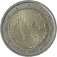 Estland 2 Euro Münze - Estnisches Nationaltier - Canis Lupus - Der Wolf 2021 - Coincard - © European Central Bank