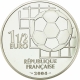 Frankreich 1 1/2 (1,50) Euro Silber Münze 100 Jahre FIFA 2004 - © NumisCorner.com