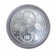Frankreich 1 1/2 (1,50) Euro Silber Münze Europa Serie - 1. Jahrestag des Euro 2003 - © bund-spezial