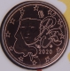 Frankreich 1 Cent Münze 2020