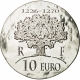 Frankreich 10 Euro Silber Münze - 1500 Jahre französische Geschichte - Louis IX. 2012  - © NumisCorner.com