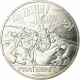 Frankreich 10 Euro Silber Münze - Die Werte der Republik - Asterix I - Brüderlichkeit - Belgisch - Asterix bei den Belgiern 2015 - © NumisCorner.com