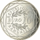 Frankreich 10 Euro Silber Münze - Die Werte der Republik - Asterix II - Gleichheit - Kleopatra und Cäsar - Asterix und Kleopatra 2015 - © NumisCorner.com