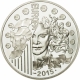 Frankreich 10 Euro Silber Münze - Europa-Serie - Europastern - Frieden in Europa 2015 - © NumisCorner.com