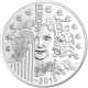 Frankreich 10 Euro Silber Münze - Europa-Serie - Europastern - Frieden in Europa 2015 - © NumisCorner.com