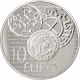 Frankreich 10 Euro Silber Münze - Säerin - Karl der Kahle 2014 - © NumisCorner.com