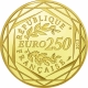 Frankreich 250 Euro Gold Münze - Die Werte der Republik - Frieden 2013 - © NumisCorner.com