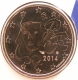 Frankreich 5 Cent Münze 2014