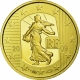 Frankreich 5 Euro Gold Münze 50 Jahre Europäischer Gerichtshof für Menschenrechte 2009 - © NumisCorner.com