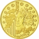 Frankreich 5 Euro Gold Münze - Europa-Serie - Europastern - Frieden in Europa 2015 - © NumisCorner.com
