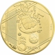 Frankreich 5 Euro Gold Münze - UEFA Fußball-Europameisterschaft 2016 - © NumisCorner.com