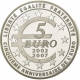 Frankreich 5 Euro Silber Münze 5. Jahrestag des Euro / Säerin 2007 - 5 Unzen - © NumisCorner.com