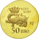 Frankreich 50 Euro Gold Münze - 1500 Jahre französische Geschichte - Francois I. 2013 - © NumisCorner.com