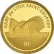 Frankreich 50 Euro Gold Münze - Bahnhof Lyon Saint-Exupéry - Südost TGV und TGV Duplex 2012 - © NumisCorner.com