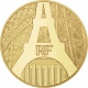 Frankreich 50 Euro Gold Münze - UNESCO Weltkulturerbe - Ufer der Seine - Eiffelturm - Palais de Chaillot 2014 - © NumisCorner.com
