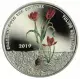 Griechenland 5 Euro Münze - Umwelt - Endemische Flora - Tulpe Goulimyi 2019 - © elpareuro