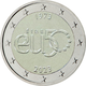 Irland 2 Euro Münze - EU50 - 50 Jahre Mitgliedschaft in der Europäischen Union 2023 - © Michail