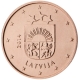 Lettland 1 Cent Münze 2014 - © European Central Bank