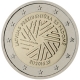 Lettland 2 Euro Münze - EU Ratspräsidentschaft 2015 - © European Central Bank