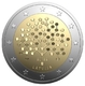 Lettland 2 Euro Münze - Finanzkompetenz - 100 Jahre Bank von Lettland 2022 - Coincard - © Europäische Union 1998–2023