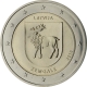 Lettland 2 Euro Münze - Regionen - Semgallen - Zemgale 2018 - © European Central Bank