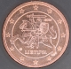 Litauen 1 Cent Münze 2016 - © eurocollection.co.uk