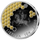 Litauen 10 Euro Silbermünze - Litauische Natur - Bienenzucht 2020 - © Bank of Lithuania