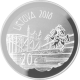 Litauen 20 Euro Silbermünze - 150. Geburtstag von Wilhelm Storstone-Vydune 2018 - © Bank of Lithuania