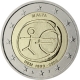 Malta 2 Euro Münze - 10 Jahre Euro - WWU - UEM 2009 - © European Central Bank