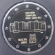 Malta 2 Euro Münze - Prähistorische Stätten Maltas - Tempel von Tarxien 2021 mit Prägezeichen - © eurocollection.co.uk