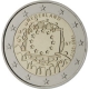 Niederlande 2 Euro Münze - 30 Jahre Europaflagge 2015 - © European Central Bank