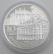 Österreich 10 Euro Silber Münze Wiedereröffnung von Burgtheater und Staatsoper 2005 - Polierte Platte PP