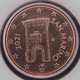 San Marino 2 Cent Münze 2021 - © eurocollection.co.uk