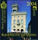 San Marino Euro Münzen Kursmünzensatz 2004