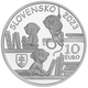 Slowakei 10 Euro Silbermünze - 100. Geburtstag von Krista Bendová 2023 - Polierte Platte - © National Bank of Slovakia