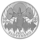 Slowakei 10 Euro Silbermünze - 100. Jahrestag der Aufnahme des regelmäßigen Sendebetriebs des tschechoslowakischen Rundfunks 2023 - Polierte Platte - © National Bank of Slovakia