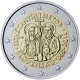 Slowakei 2 Euro Münze - 1150. Jahrestag der Mission durch Kyrill und Method nach Großmähren 2013 - © European Central Bank
