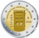 Spanien 2 Euro Münze - UNESCO-Welterbe - Architektur der Mudejaren in Aragon 2020  - © Europäische Union 1998–2025