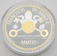 Vatikan 10 Euro Silbermünze - Die Zwölf Apostel - Andreas 2022 - Vergoldet - © Kultgoalie